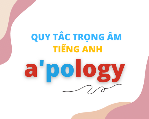 Quy tắc đánh trọng âm cơ bản trong tiếng Anh